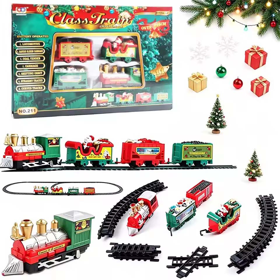 مجموعة قطار كهربائي واقعية لعي - مراجعة Christmas Tree Artificial وسعره